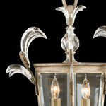 BEVELED ARCS 22" W Square Pendant