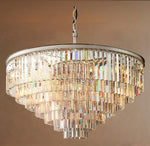 Nostalgic Odeon Circular Chandelier 44"