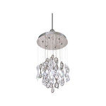 Borealis Chrome Five-Light Pendant