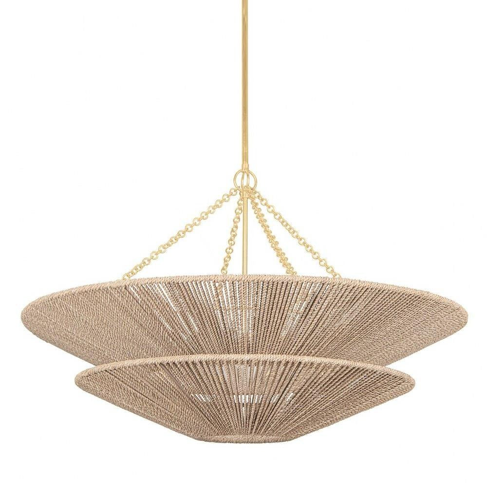 Bailey Street Home - 72-BEL-4885661 - Lowfield South - 8 Light Chandelier-25.25 Inches Tall and 40 Inches Wide