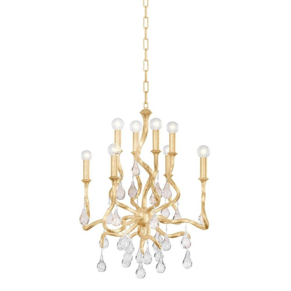 Bailey Street Home - 72-BEL-1271136 - Baldwin Limes - 8 Light Chandelier-27.25 Inches Tall and 22 Inches Wide