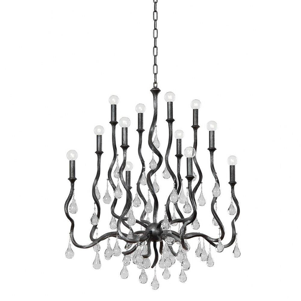 Bailey Street Home - 72-BEL-4885668 - Baldwin Limes - 12 Light Chandelier-38 Inches Tall and 33.25 Inches Wide