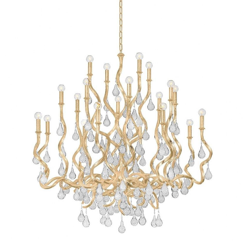 Bailey Street Home - 72-BEL-4885670 - Baldwin Limes - 20 Light Chandelier-48.75 Inches Tall and 48 Inches Wide