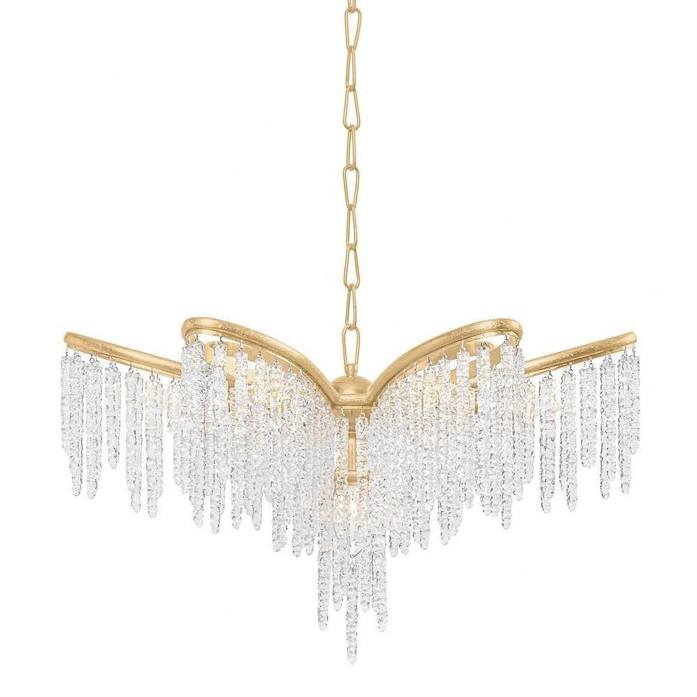 Bailey Street Home - 72-BEL-4885672 - Chelmsford Trees - 5 Light Chandelier-18 Inches Tall and 22.25 Inches Wide