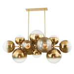 Bailey Street Home - 72-BEL-4885709 - Pear Tree Barton - 12 Light Island Pendant-33.75 Inches Tall and 27.25 Inches Wide