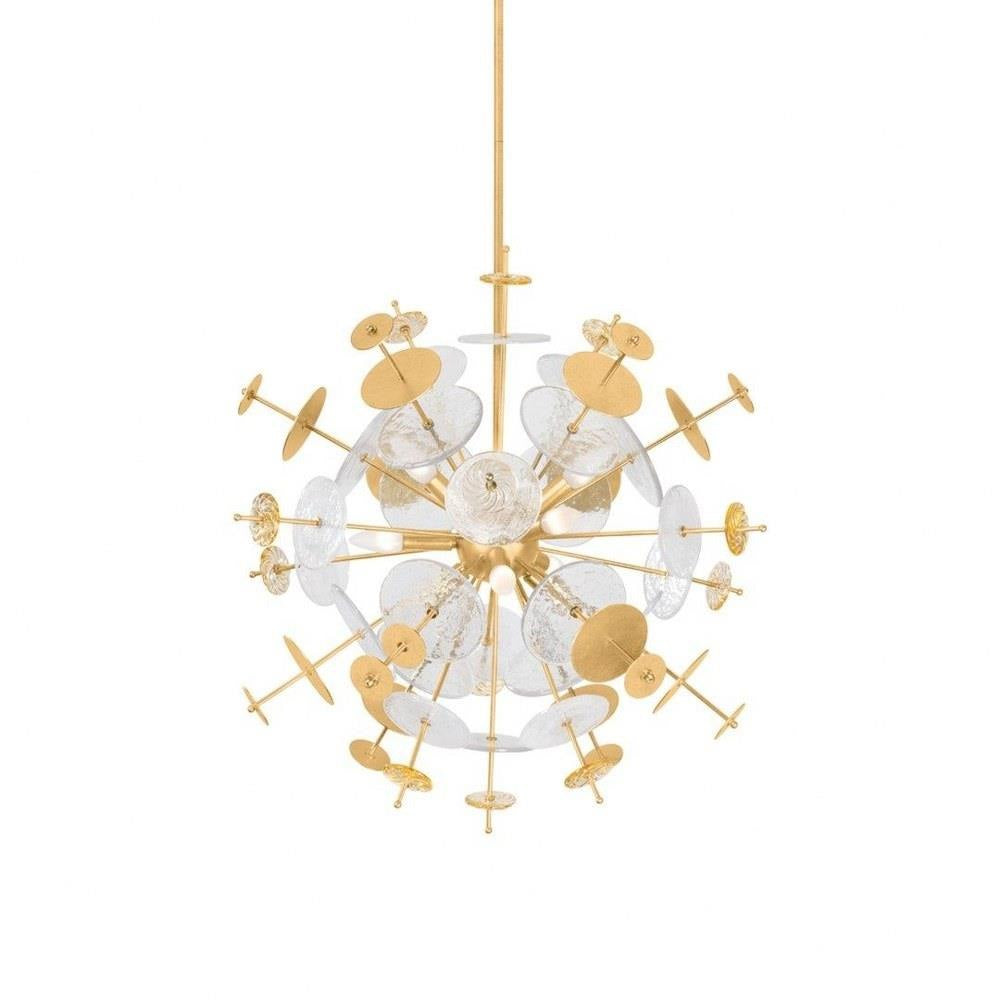 Bailey Street Home - 72-BEL-5097334 - Plantation Side - 9 Light Chandelier In Modern Style-25.75 Inches Tall and 28.5 Inches Wide