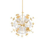Bailey Street Home - 72-BEL-5097334 - Plantation Side - 9 Light Chandelier In Modern Style-25.75 Inches Tall and 28.5 Inches Wide