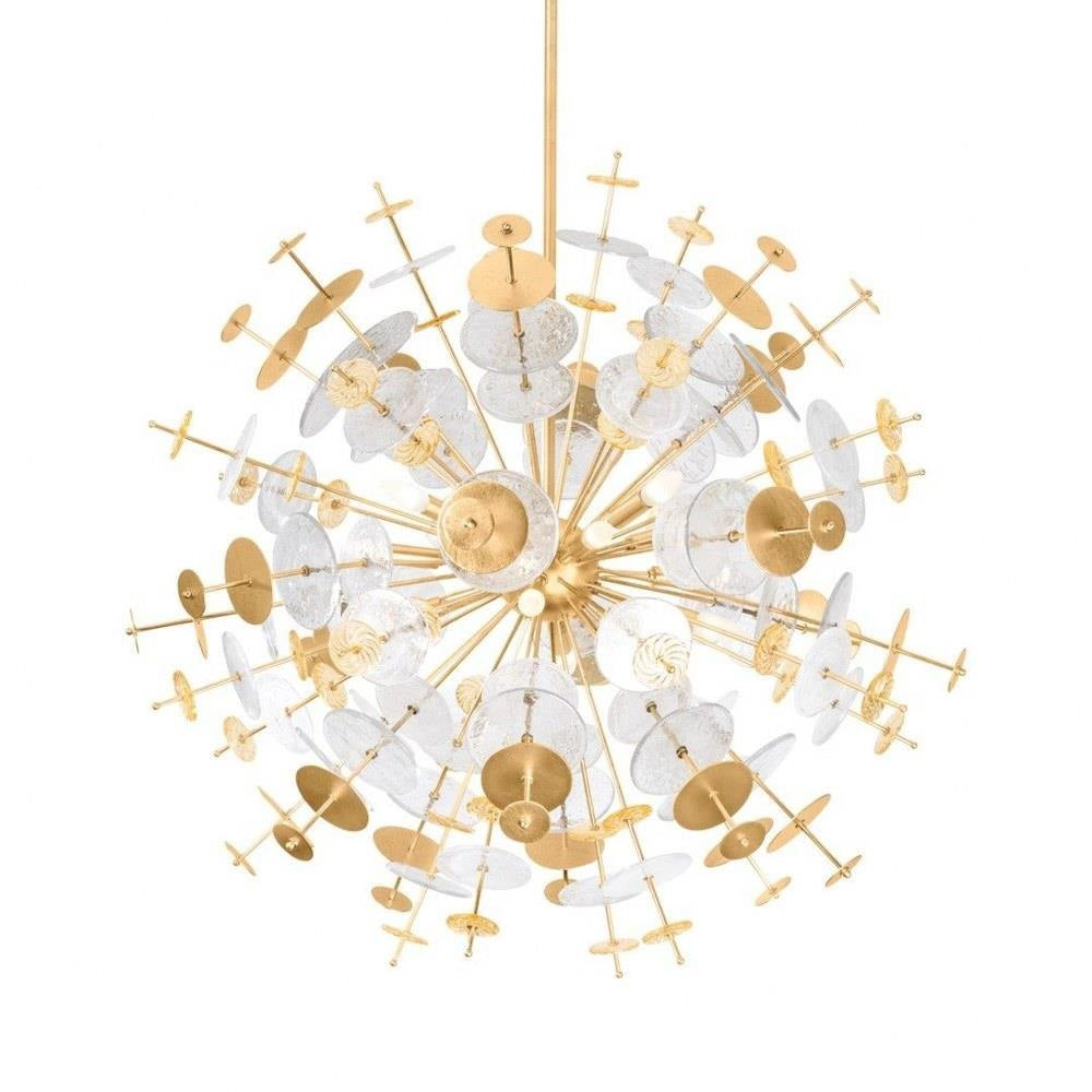 Bailey Street Home - 72-BEL-5097335 - Plantation Side - 12 Light Chandelier In Modern Style-37 Inches Tall and 40.5 Inches Wide