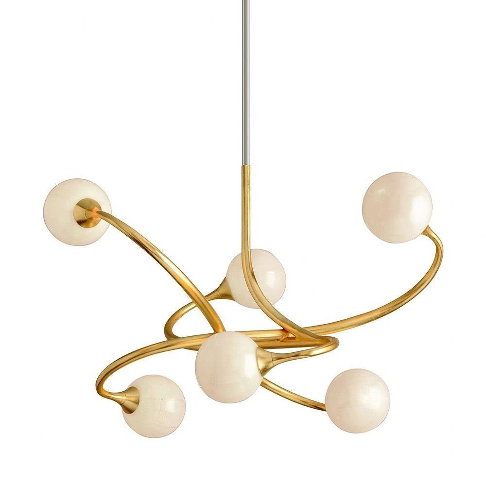 Bailey Street Home - 72-BEL-5180249 - Broom Hills - 6 Light Chandelier-19 Inches Tall and 29 Inches Wide