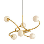Bailey Street Home - 72-BEL-5180249 - Broom Hills - 6 Light Chandelier-19 Inches Tall and 29 Inches Wide