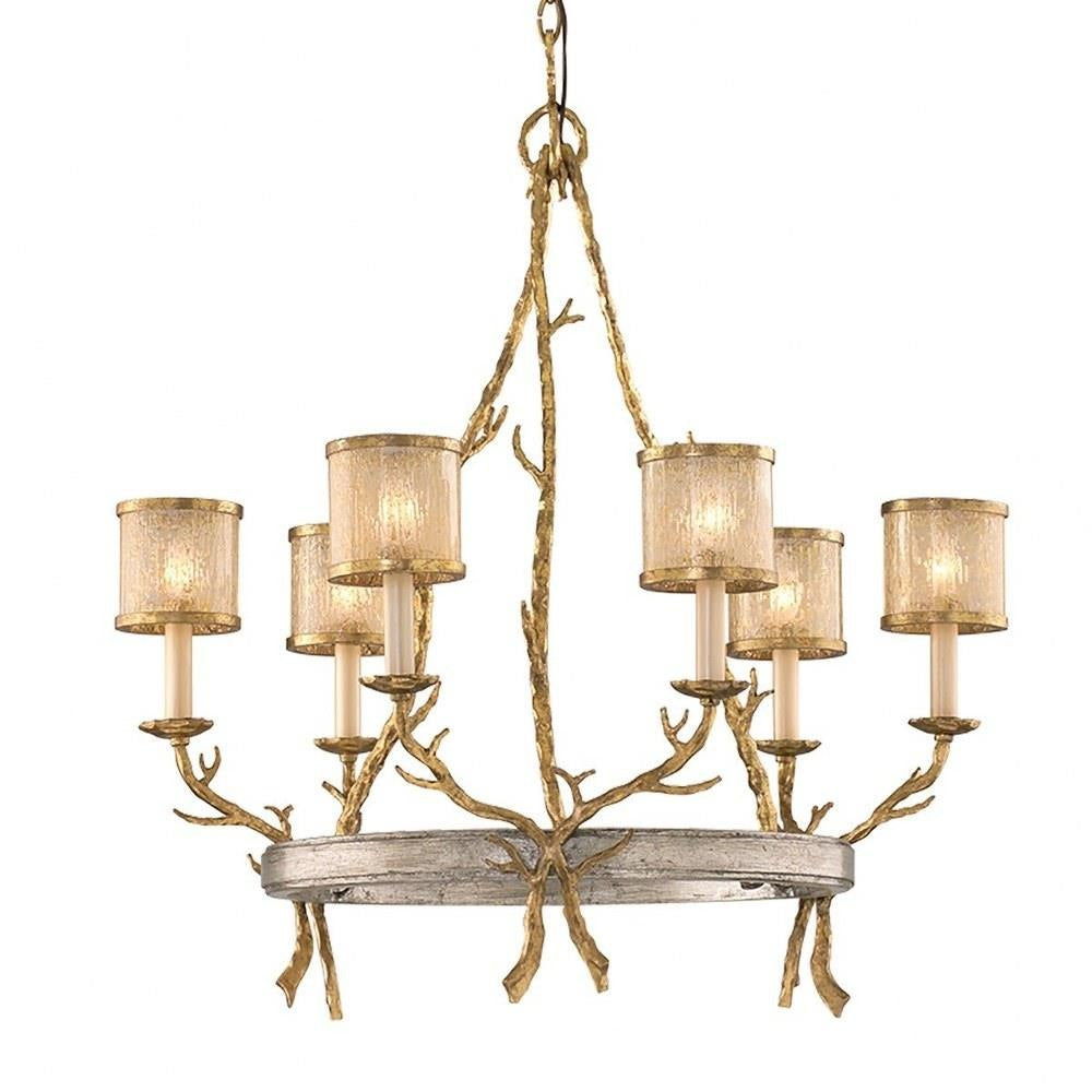 Bailey Street Home - 72-BEL-5180333 - Humber Glade - 6 Light Chandelier-31.75 Inches Tall and 29 Inches Wide