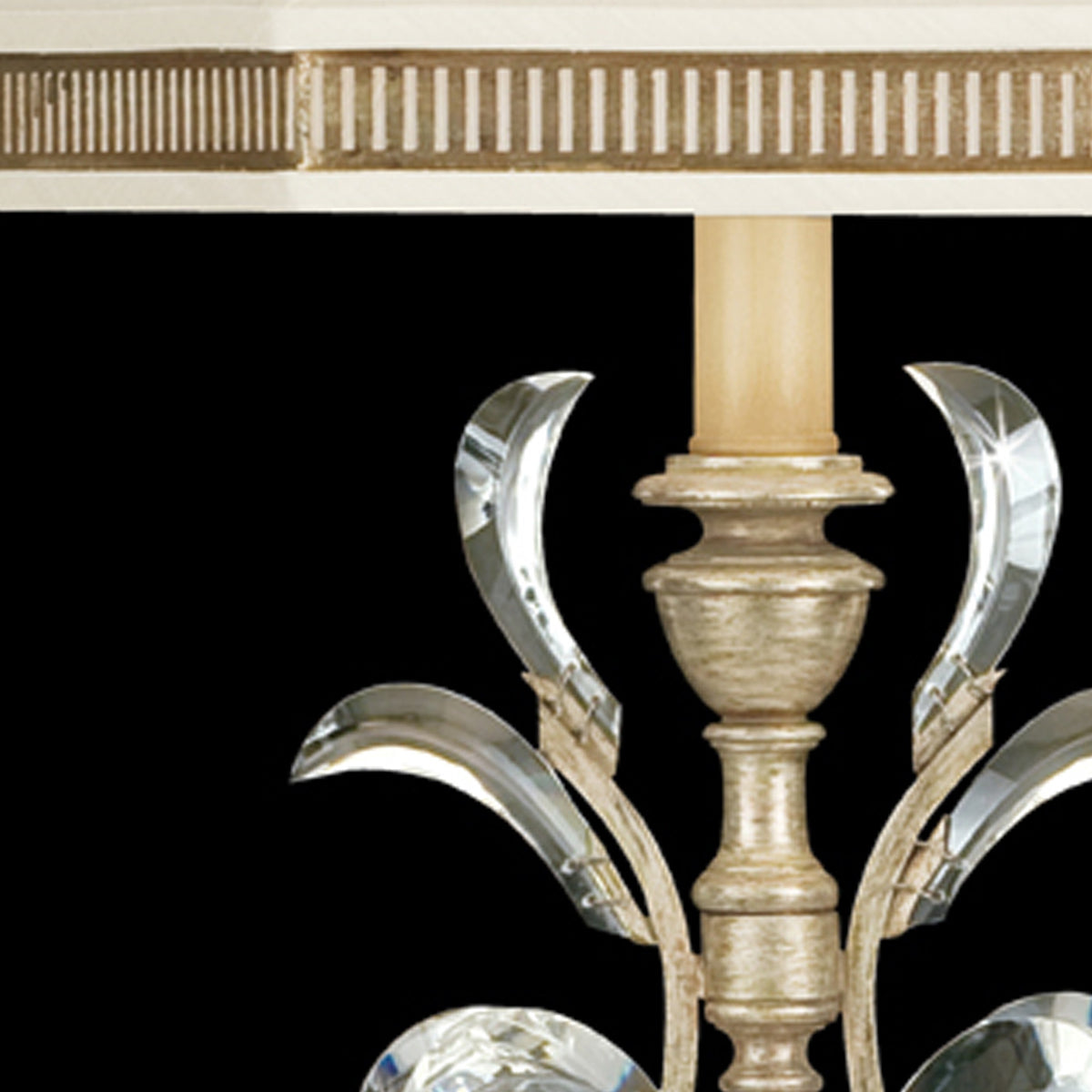 BEVELED ARCS 41" H Table Lamp