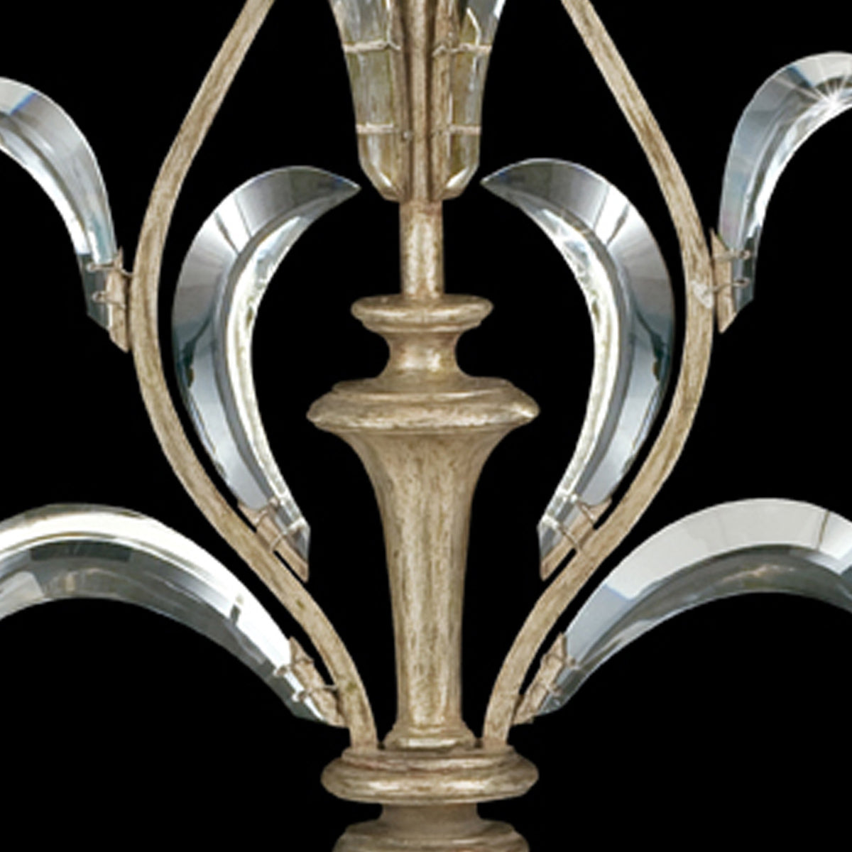 BEVELED ARCS 41" H Table Lamp