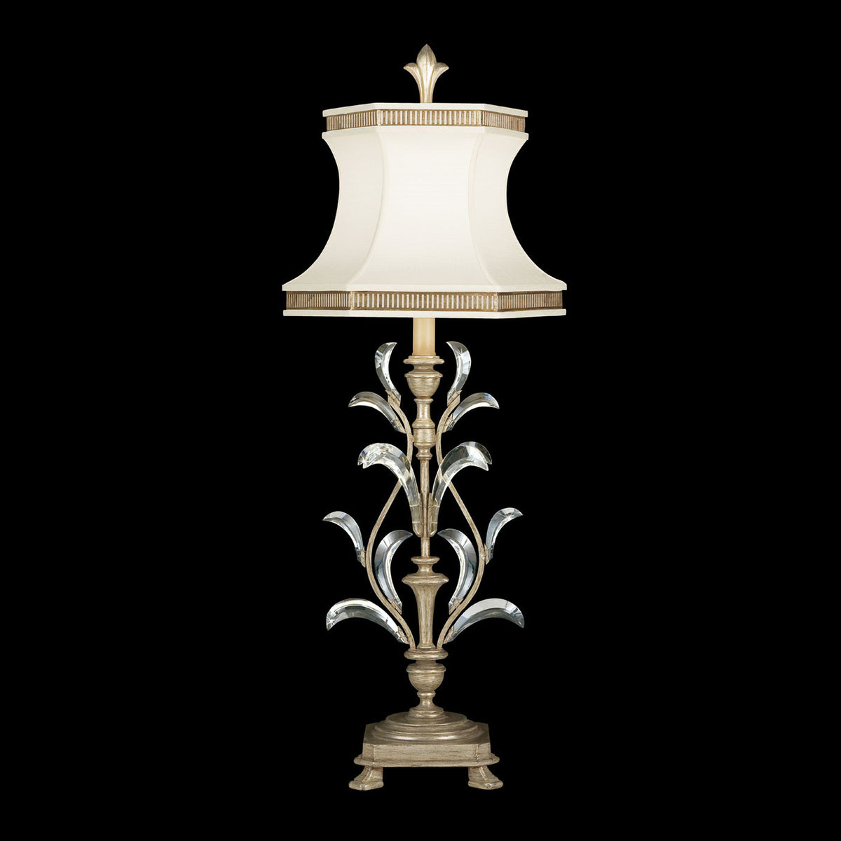 BEVELED ARCS 41" H Table Lamp
