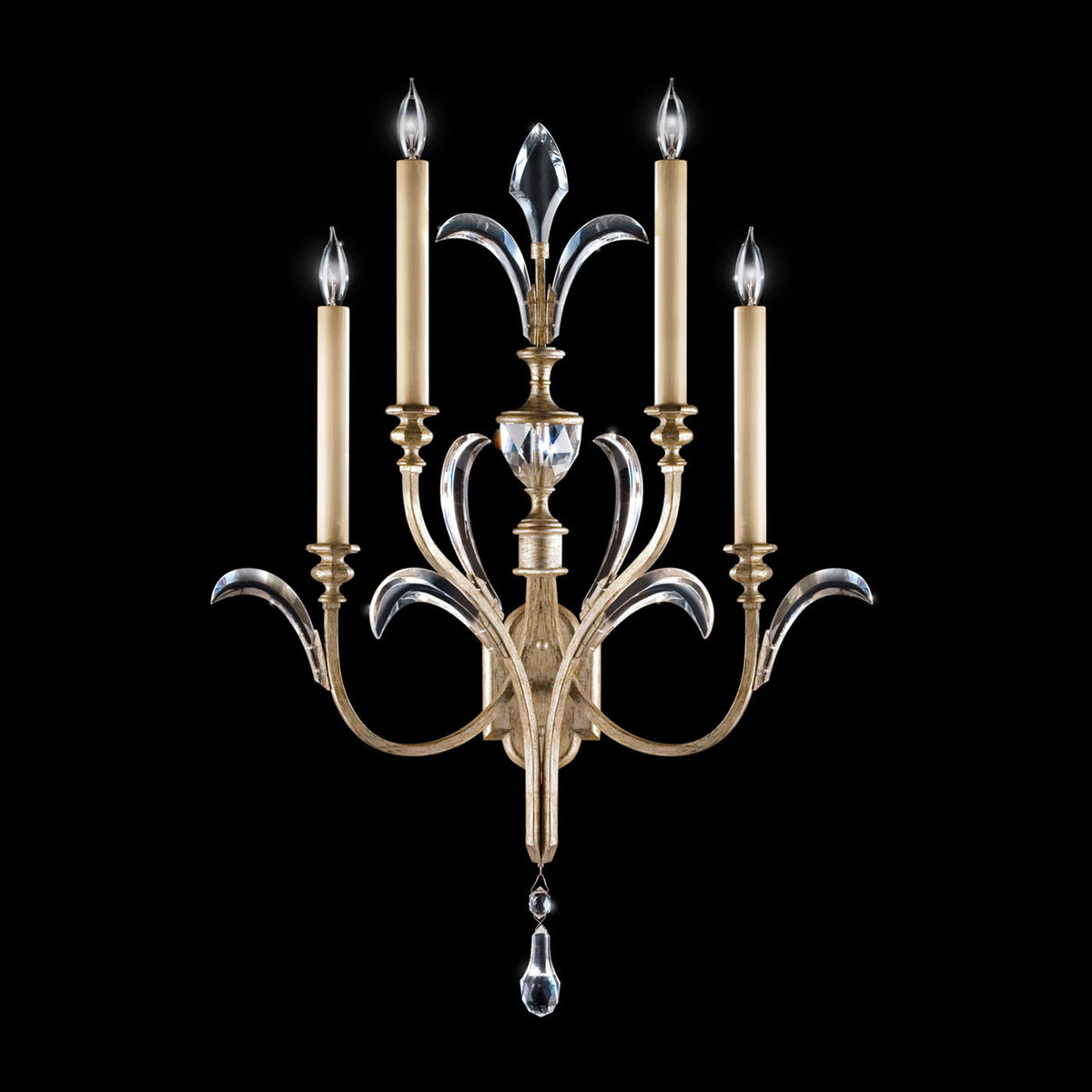 BEVELED ARCS 36" H Sconce