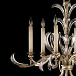 BEVELED ARCS 37" W Round Chandelier