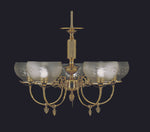 Kensington Chandelier, 9-Light, Polished Silver, 28"W (7449 PS R8MP)