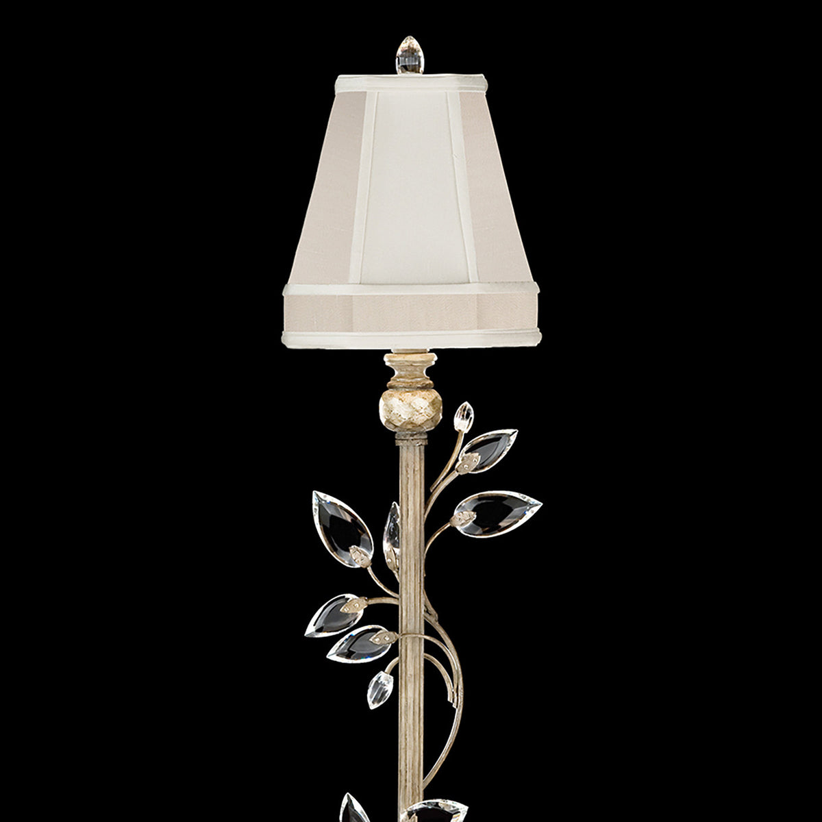CRYSTAL LAUREL 37" H Console Lamp
