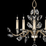 CRYSTAL LAUREL 32" W Round Chandelier