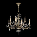 CRYSTAL LAUREL 43" W Round Chandelier