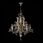 CRYSTAL LAUREL 45" W Round Chandelier