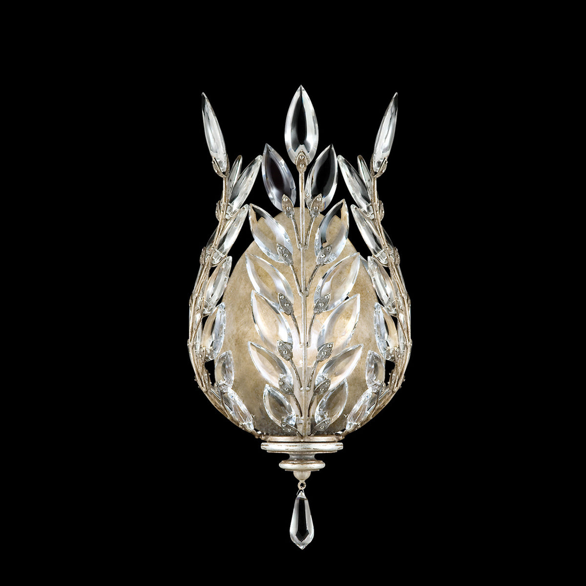 CRYSTAL LAUREL 17" H Sconce
