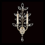 CRYSTAL LAUREL 28" H Sconce