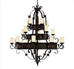Twenty-Light Chandelier