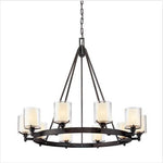 Ten-Light Chandelier