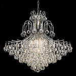 15 Light Toureg Crystal Chandelier dressed with crystal balls