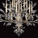 CRYSTAL LAUREL 57" W Round Chandelier