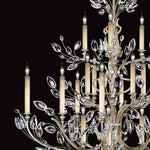 CRYSTAL LAUREL 57" W Round Chandelier