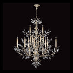CRYSTAL LAUREL 57" W Round Chandelier