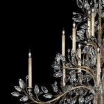 CRYSTAL LAUREL 75" W Round Chandelier