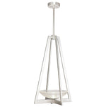 DELPHI 17.5" W Square Pendant