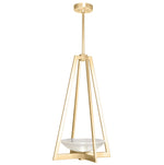 DELPHI 17.5" W Square Pendant