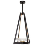 DELPHI 17.5" W Square Pendant