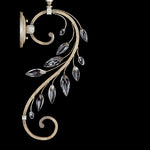 CRYSTAL LAUREL 32" H Sconce