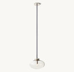 Cabrette Clear Glass Pendant