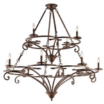 Twelve-Light Chandelier