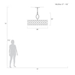 ALLEGRETTO 48" W Round Pendant