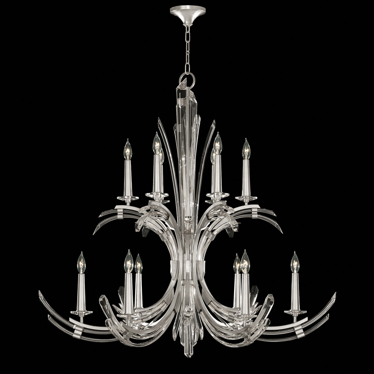 TREVI 42" W Round Chandelier