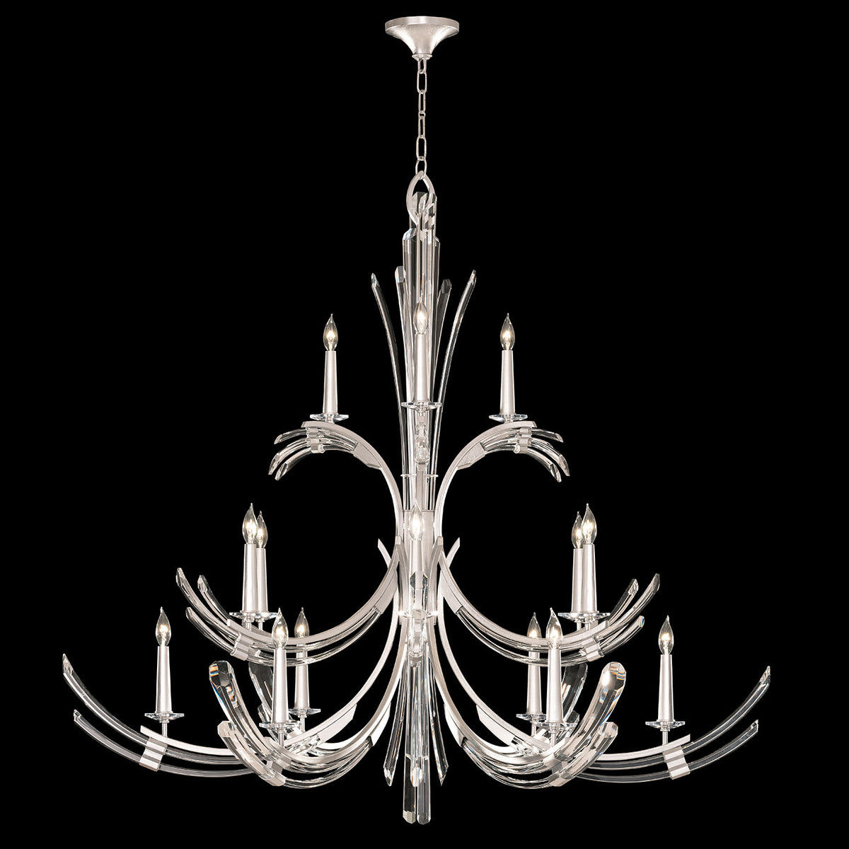 TREVI 56" W Round Chandelier