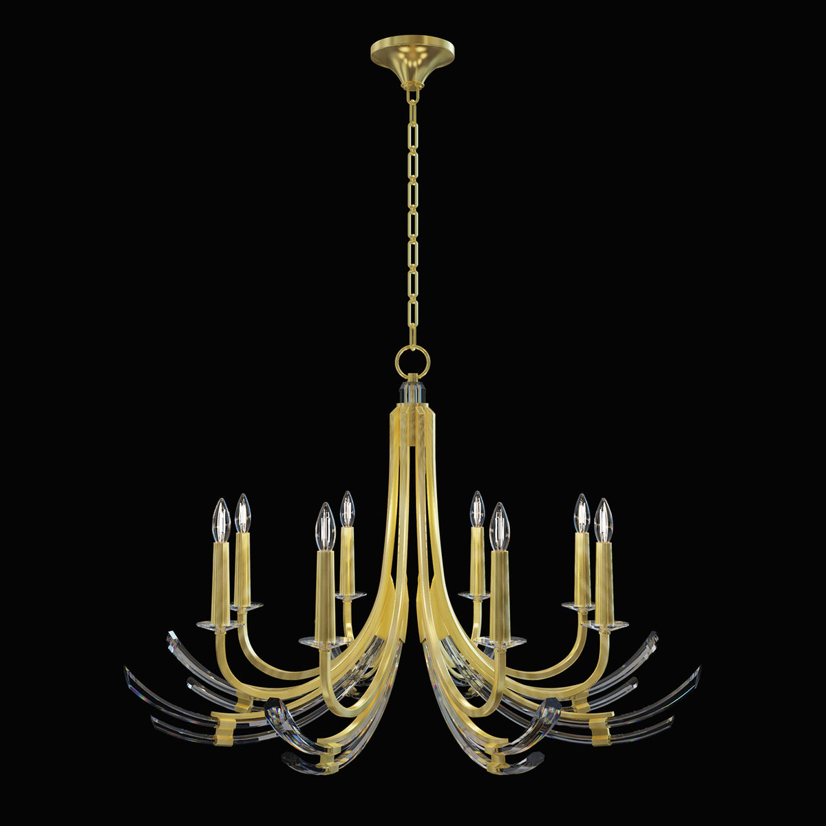 TREVI 39.5" W Round Chandelier