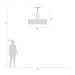 ALLEGRETTO 40" W Round Pendant