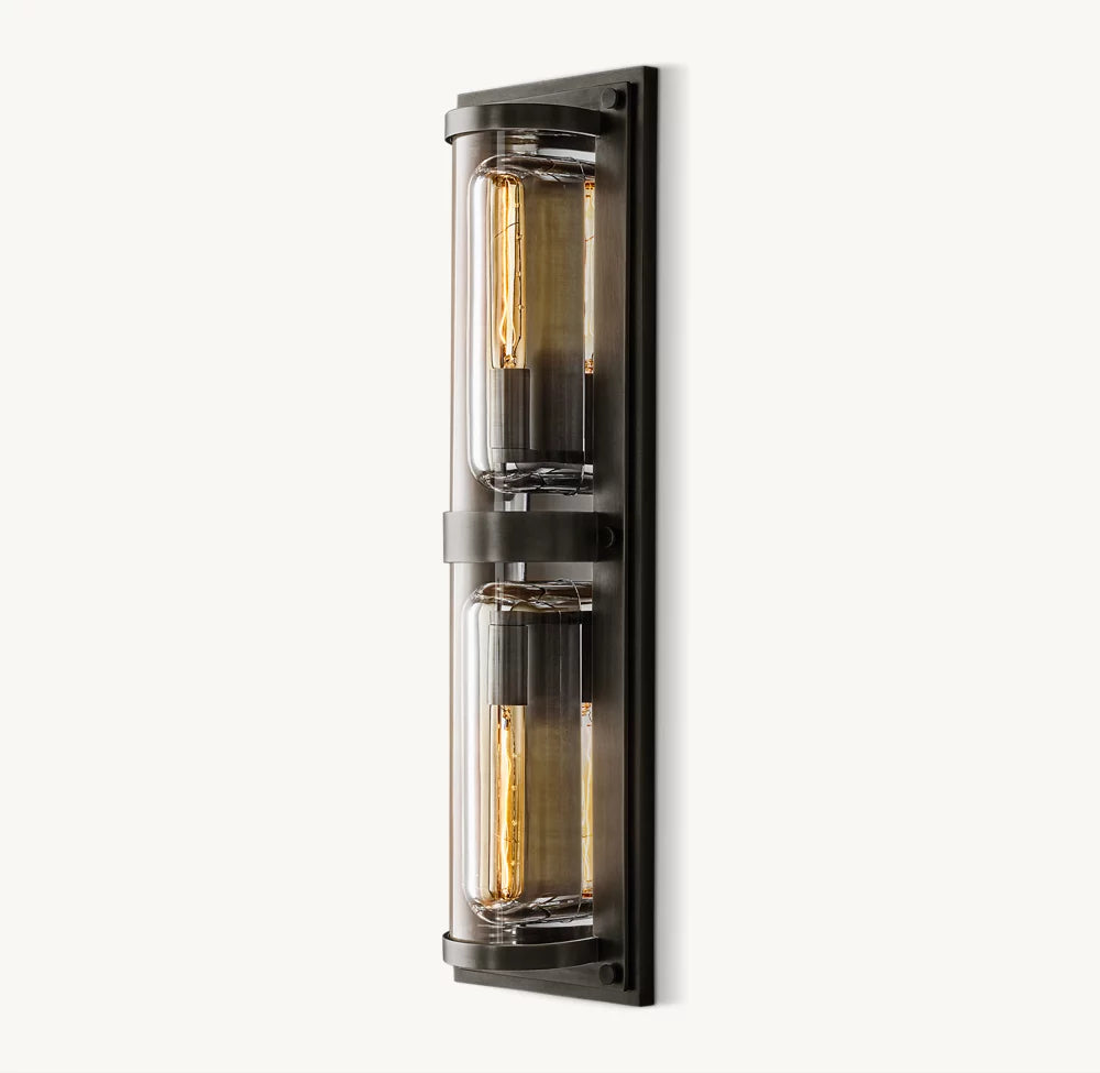 Savile Round Linear Sconce