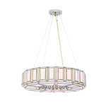 Bailey Street Home - 79-BEL-5037447 - Balsusney Road - 8 Light Chandelier In Contemporary Style-7 Inches Tall and 28 Inches Wide