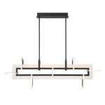 Bailey Street Home - 79-BEL-1299215 - Lavender Glade - 86W 1 LED Chandelier In Contemporary Style-16.25 Inches Tall and 9.25 Inches Wide