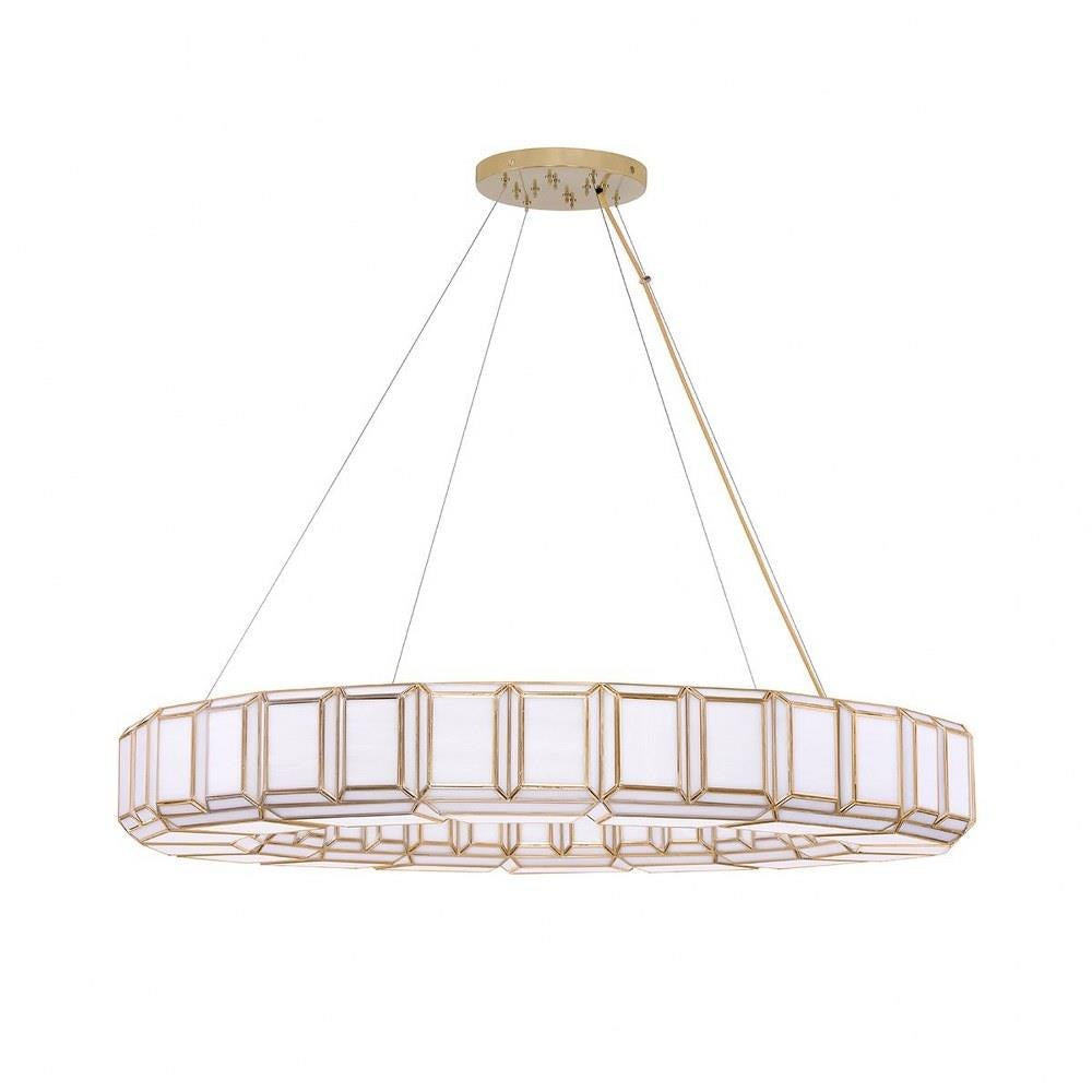 Bailey Street Home - 79-BEL-5037518 - Balsusney Road - 16 Light Chandelier In Contemporary Style-7 Inches Tall and 48 Inches Wide