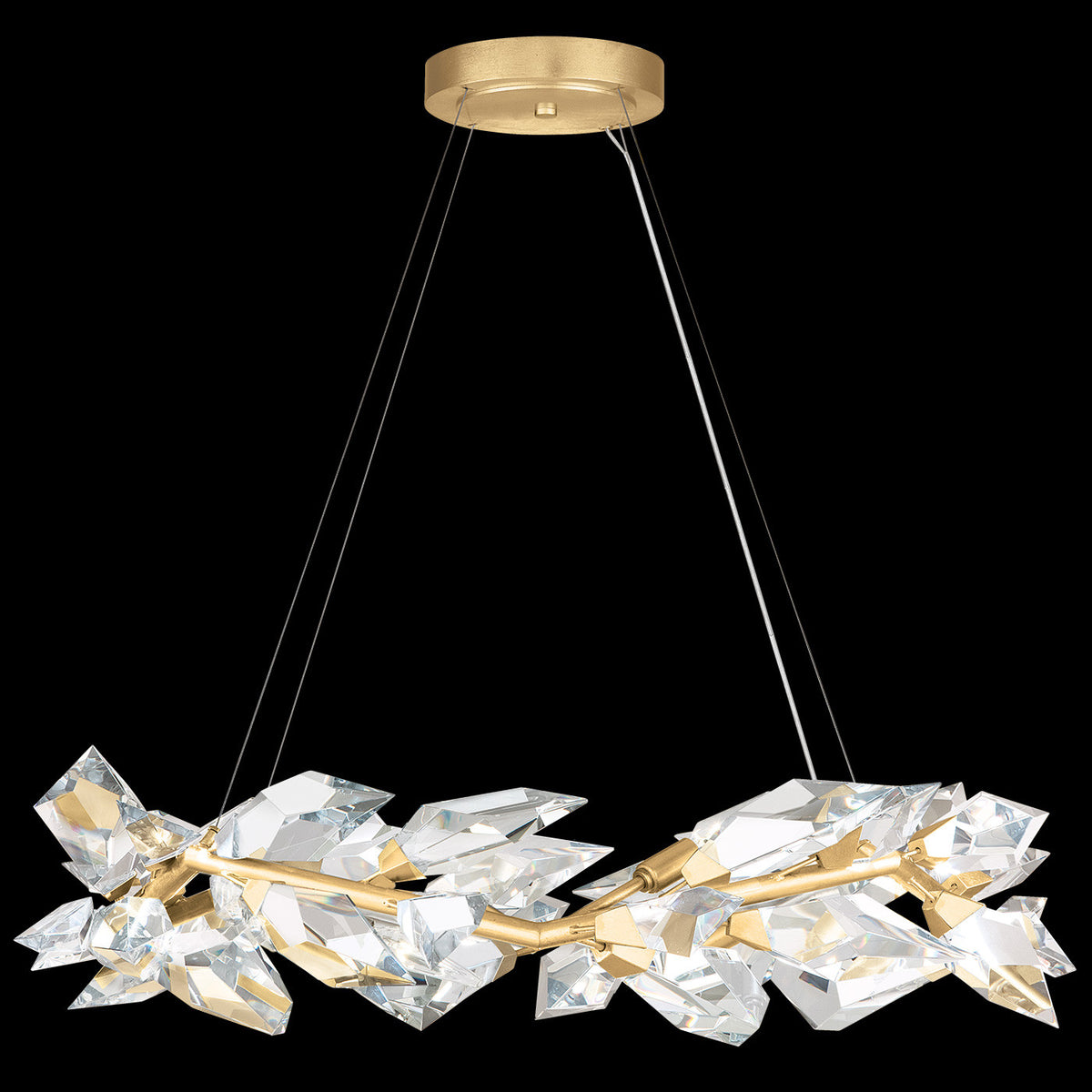 FORET 34" Round Pendant